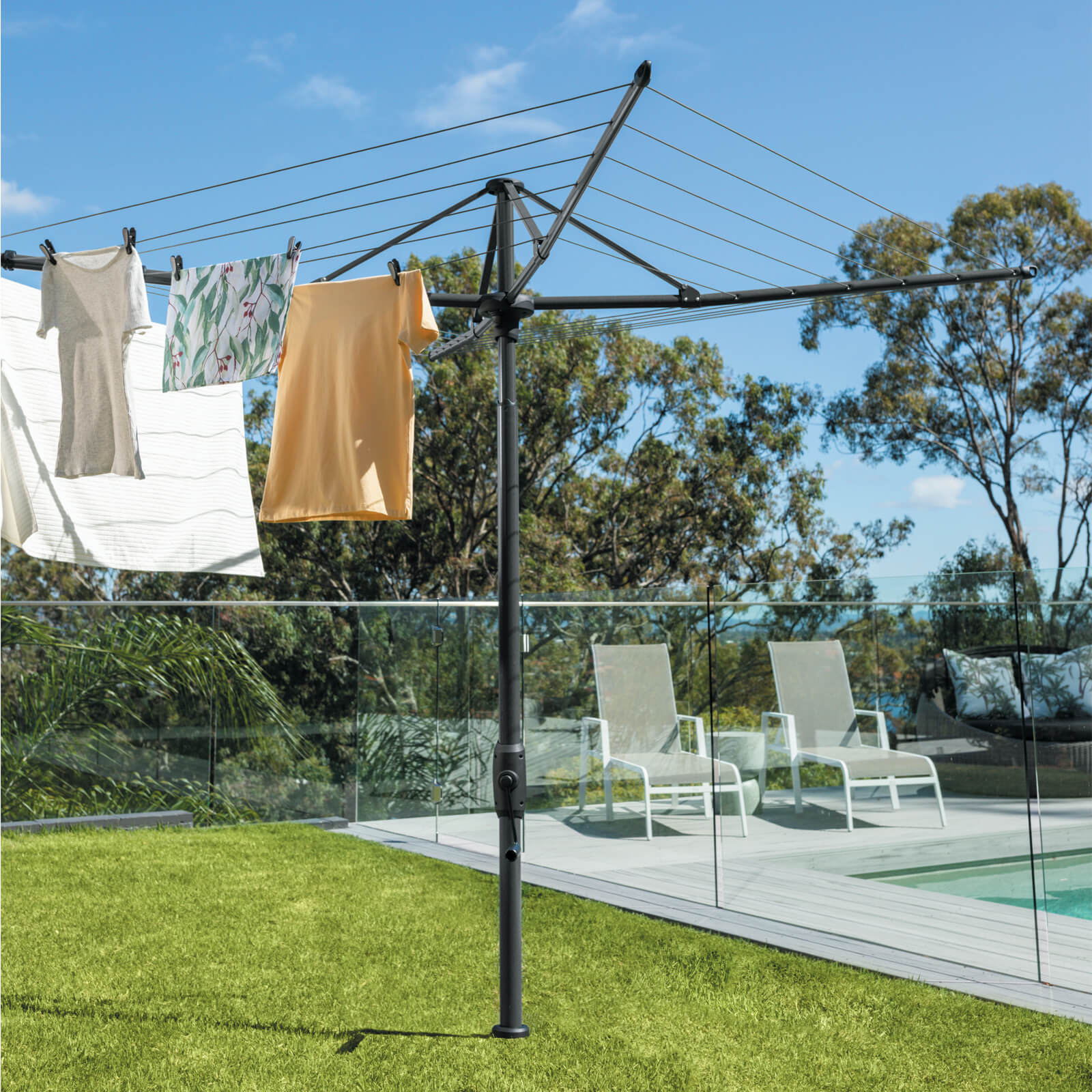 Hills Hoist Rotary 6 Line Clothesline
