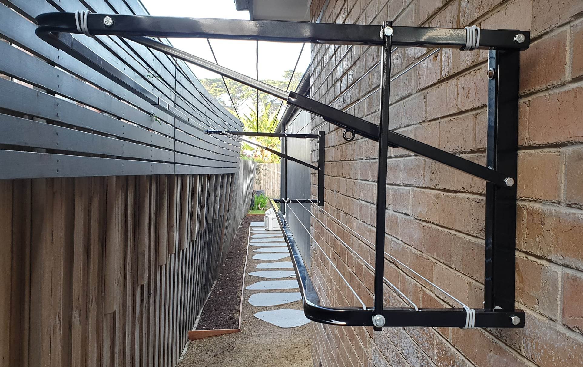 Sky Dry Custom Made Folding Frame Clothesline
