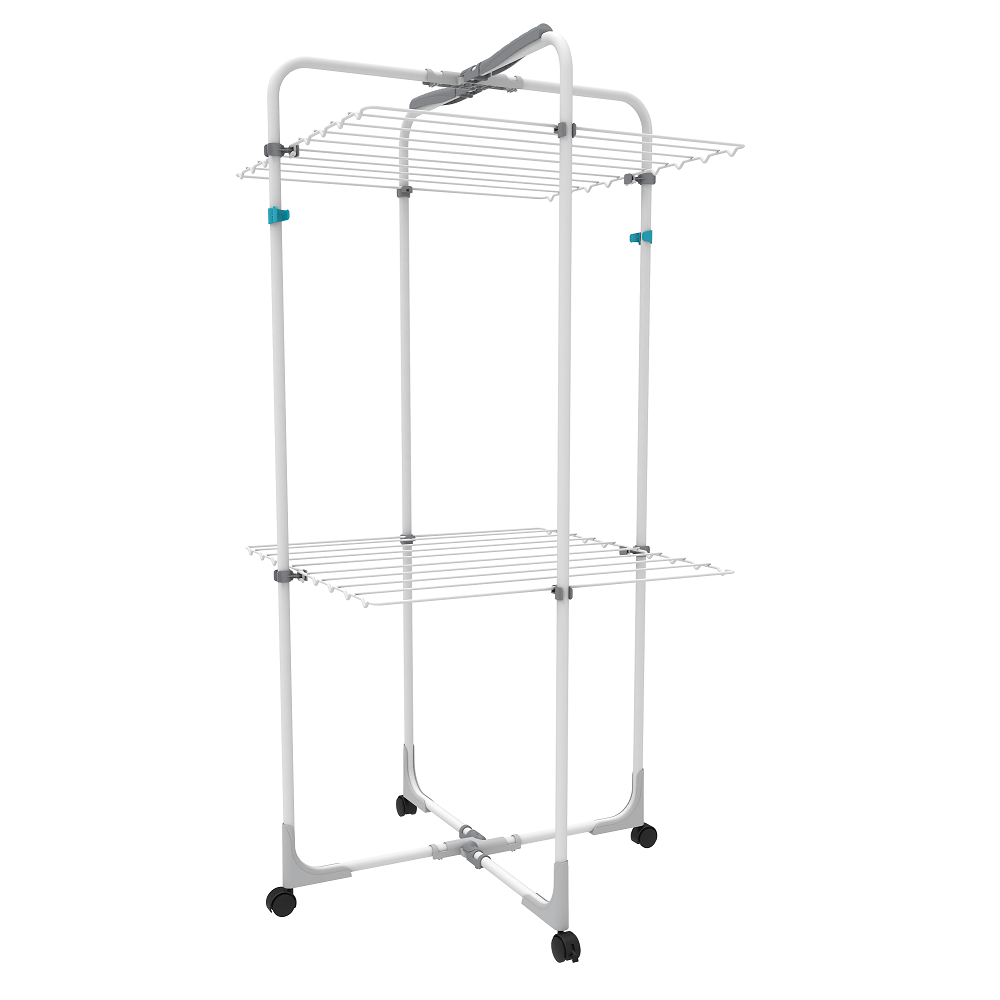 Hills Two Tier Mobile Tower Clothes Airer