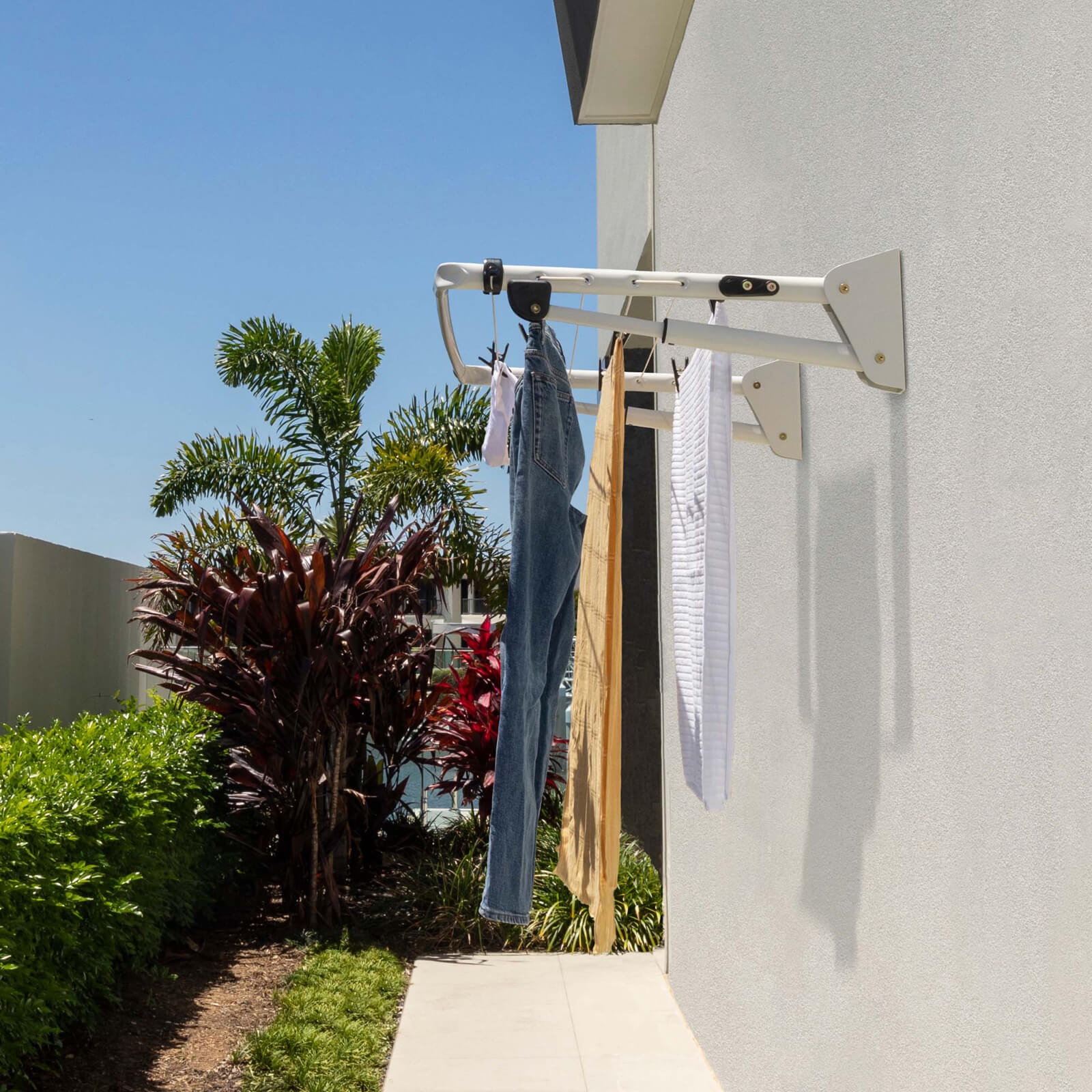 Hills Folding Frame Mini 8.4M 1.4m x 0.68m Clothesline