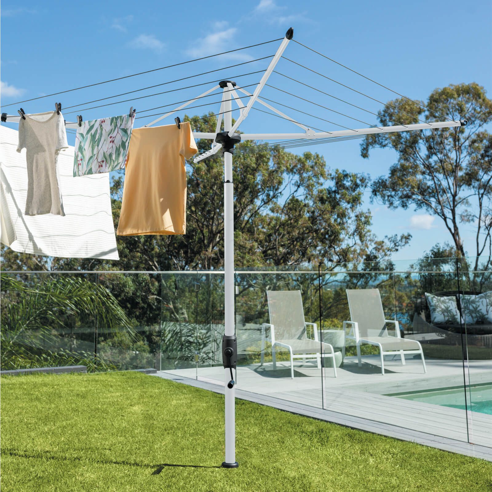 Hills Hoist Rotary 6 Line Clothesline